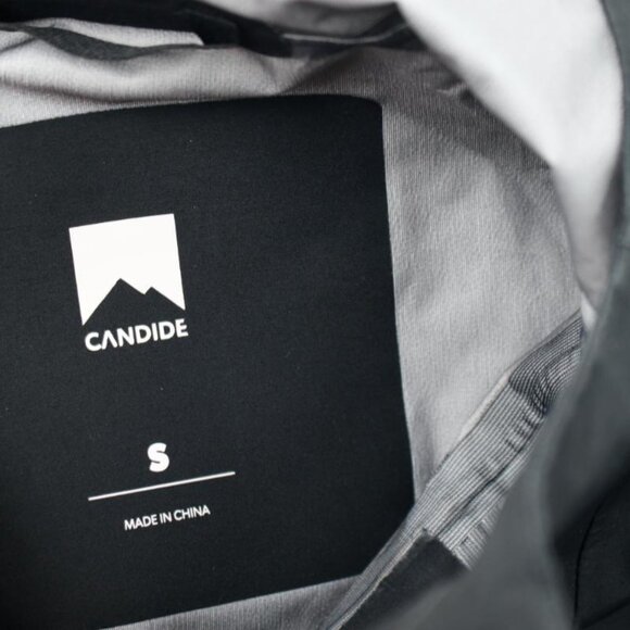 Candide ski jacket men's small The C1 jacket 3L snowboard vented black full zip - Picture 13 of 15